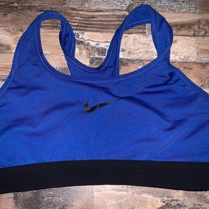 Nike blue sports bra Size: Small